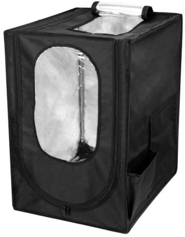 Vocdikficy 3D-Drucker-Gehäuse Einfach zu Installierender Schutzüberzug Aus Flammhemmendem Stoff 3D-Drucker-Zubehör