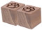 iplusmile 2 Stück Aromatherapie Holzofen Duftend Diffusoren Kreativ Bad Tragbar Auto Öldiffusor Klein Holzaromatherapie Aromatherapie-diffusor Aus Holz Light Brown