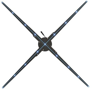 3d Hologram 100cm In The Air Advertising Display Outdoor Video Holographic Projector 3d Hologram Fan