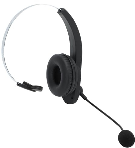 GOWENIC Casque Bluetooth, Bluetooth 5.4, Récepteur USB, Muet sur Le côté, avec Microphone D'annulation du Bruit AI, pour Le Téléphone PC