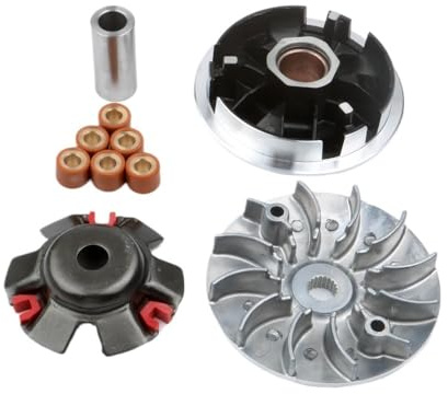 Roller Variator Kit Racing Rollen 18x14mm 12g & Feste Stick Halb Pulley for Keeway Arn 125 F-Handeln Foc Matrix Zahara 125cc 4T Leistung
