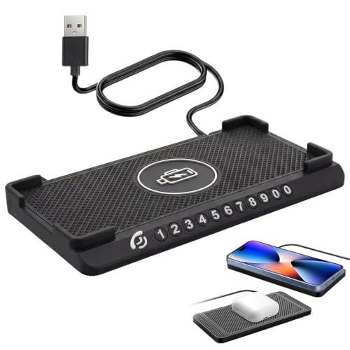15W Induktive Ladestation Auto mit USB C Kabel 1.5 m