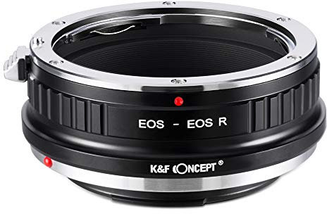 K&F Concept EOS-EOS R Bajonettadapter Objektiv Ring für Canon EOS EF EF-S Objektiv auf Canon EOS R-Mount Kamera Canon EOS