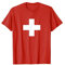 Schweizer Kreuz Schweiz Flagge Geschenk T-Shirt