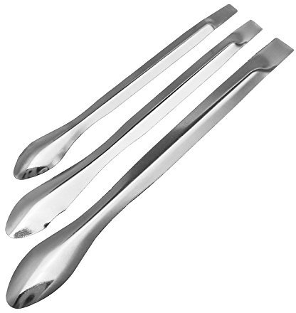 TuToy 3Pcs Stainless Steel Lab Spoon Chemical Reagent Sample Laboratory Scoop Mixing Spatulas