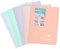 Clairefontaine 376481C Un Cahier à Spirale Koverbook Blush - A4 21x29,7 cm - 160 Pages Grands Carreaux - Papier Blanc 90 g - Couverture Polypro Opaque Couleur Aléatoire