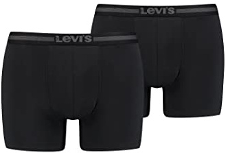 Levi's Herren Levis Men Tencel Boxer Brief 2p Underwear (2er Pack)