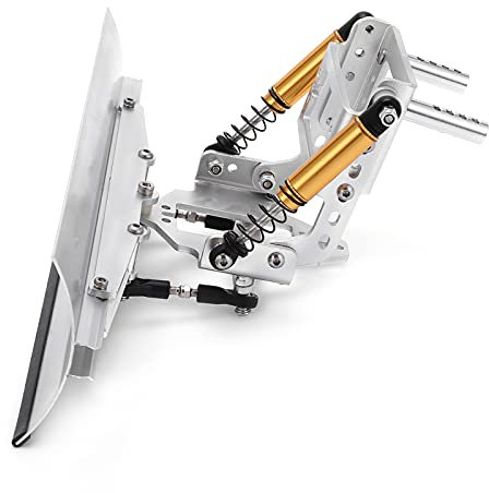cersalt Quitanieves de Aluminio, Pala Quitanieves de Metal Ligera para 1/10 RC Car