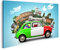 islandburner Quadro su tela Attrazioni Italia Italia e auto italiana retrò Stampe Arte Poster Murale