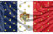 Drapeau Impérial de Napoléon III | Design unique imprimé | Fabriqué en UE (90 x 150 cm)
