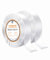 Guokoo Nano Double Sided Tape Heavy Duty - Transparent Reusable Nano Adhesive Tape, Washable Traceless Strong Gel Tape, Wall Sticky Strips for Carpet Fixing, Photos Posters. (2CM * 2MM * 10Metre)