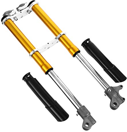 INOOMP 2 Frontstoßdämpfer Trail-Dirt-Bikes Motocross-Zubehör -Vorderradaufhängung Für Dirt-Bikes Absorbergabeln Fahrräder Fahrräder Edelstahl-Dirt-Bike-Vordergabeln