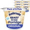 Ambrosia Original Ready to Eat Porridge Pots With British Wholegrain Oats, 210 g (Pack of 6)