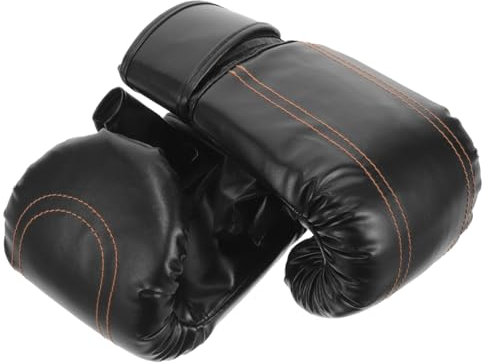 BESPORTBLE Kickboxhandschuhe 1 Paar Schutzhandschuhe Trainings-Sparring-Handschuhe Boxzubehör Tragbarer Halbfinger-Stil Für Fitness-Workout