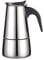 Cachpib Stovetop Coffee Maker, Italian Coffee Maker Moka Pot, 200ML/4 Cups Stainless Steel Espresso Cafe Maker with Insulated Handle Gift for Induction Hob