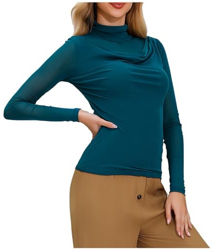 Maglietta Pitonata Bluse Rosa Antico Magliette Donna Originali Magliette Curvy Magliette Contro La Violenza sulle Donne Camicetta Scollo Americana Magliette Festa della Mamma Maglione sotto Giacca