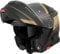 Bogotto H271 Taog Bluetooth Klapphelm, schwarz matt/Gold, M