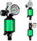 LitOrange 1/4 Oil Mini Inline Air Filter + Air Pressure Regulator All in One Design for Spray Gun Air Tools