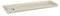 Elho Green Basics fioriera con sottovaso 80 cm – Piattino, in cotone, bianco, 77.3 x 14.8 x 2.4 cm