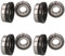 AB Tools 4 Anhänger Kegelrollenlager Set für Meredith und Eyre 203x40mm Bremstrommel