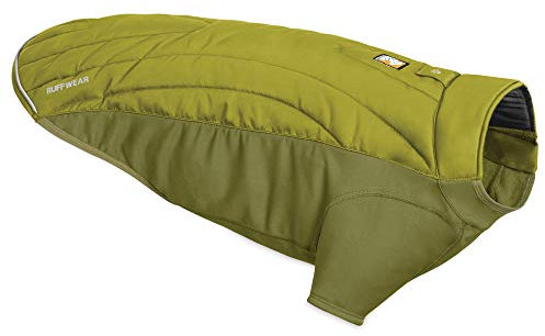 Ruffwear Powder Hound Hundemantel, Forest Green, L (81-91cm)