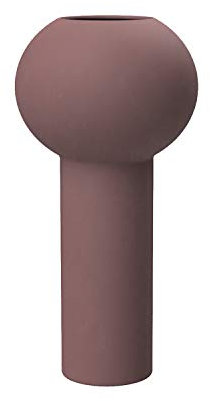 Cooee Design Pillar Vase, Keramik, Cinder Rose, 12 cm