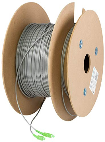 Axing Oak 100-03 Optisches Kabel 100 m Stahl-Armierung Glasfaser SC/APC Stecker