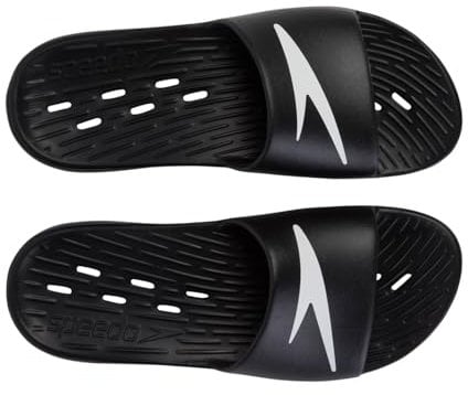 Speedo Slide Sandale Homme, Noir , 7