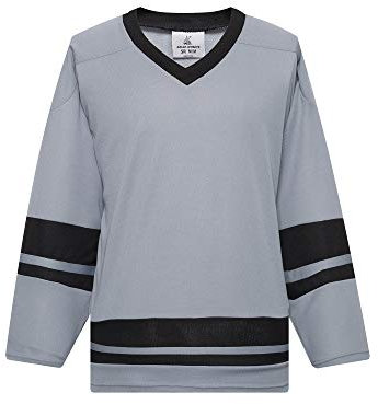 EALER H400 Series Blank Ice Hockey Practice Jersey League Jersey for Men and Boys - Senior and Junior - Adult and Youth