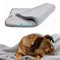 Doctor Bark | kuschelige Hundedecke waschbar bis 95°C, hygienische, weiche Fleecedecke für Sofa und Hundebett, Flauschige Haustierdecke - Made in Germany (L - 120x90 cm/Hellgrau)