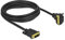 Delock Câble DVI 18+1 mâle vers 18+1 mâle coudé 3 m