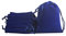 KONMAY 20 bolsas pequeñas de terciopelo con cordón, color azul real, 12 x 15 cm, bolsas de joyería de terciopelo para regalos, recuerdos de fiesta