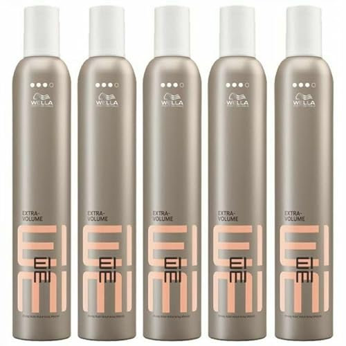 5x Wella EIMI Extra Volume Mousse 500ml
