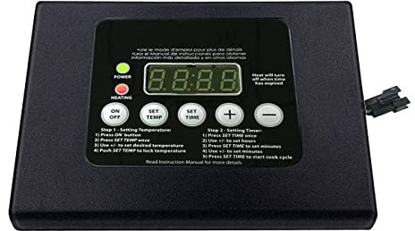 Digitales Bedienfeld für Masterbuilt, mit LED-Digitalanzeige, kompatibel mit Masterbuilt ESQ30B, ESQ30S, 20070106 und anderen Smoker Grill Modellen