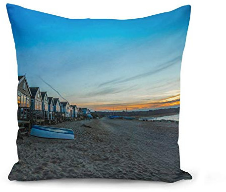 Fabulous Kissen Kissenbezug 40x40 cm Bungalows mit Meerblick Feinsandstrand Urlaub