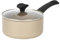 Salter BW11108EU7 Saucepan with Lid – Non-Stick Induction Suitable Cooking Pot, Aluminium Soup/Sauce Pan, Easy Clean, Soft/Cool Touch Handle, 10 Year Guarantee, Olympus Collection, 18 cm, Gold