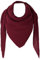 stylx XXL Tuch 23 Farben Farbwahl Halstuch Musselintuch Musselin Damen Damenhalstuch Dreieckstuch Schal Herren Männer Frauen Herrenhalstuch Dreieckig leicht (einlagig) (bordeauxrot)
