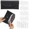 Budget Planner Budget Binder, Budget Planner Geldumschläge, Budgetplaner mit Bargeldumschlägen Budgetmappe Budgetbinder Geldbörse PU-Leder mit Laschenaufklebern und Trennwänden (11 Stück)