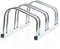 Toboli Fahrradständer für 3 Fahrräder 70,5x32x26cm aus verzinktem Stahl für drinnen und draußen geeignet für Boden- und Wandmontage Reihenparker Fahrradbügel