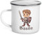 Tasse Personnalisable Prénom Enfant Fantaisie Mug Petite Fille Garçon Gobelet Verre Métal Acier Céramique Déjeuner Cadeau Noël Anniversaire (Chevalier)