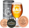 Geschenke für Papa, Geburtstagsgeschenk für Papa, Geschenk zum Vatertag, Geschenke für Papa zu Weihnachten, Geburtstag Personalisierte Bierglas Mit Gravur für Bester Papa
