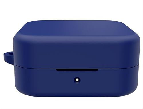 GIOPUEY Hülle Kompatibel mit CMF by Nothing Buds/Buds 2a, Silikon Stoßfeste Schutzhülle, Ultradünn Case Cover, Kein Geruch, Hülle Silikon - Dunkelblau