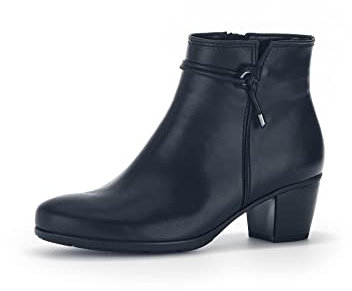 Gabor Damen Klassische Stiefeletten, Frauen Stiefeletten,Kurzstiefel,uebergangsschuhe,uebergangsstiefel,Winterstiefeletten,Night,44 EU / 9.5 UK