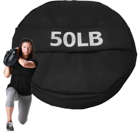 Ghjkldha Workout Sandbag | Adjustable Weight Sandbag | Heavy-Duty Fitness Sandbag | Functional Training Sandbag, Sandbag with Multiple Handles, Core Strength Sandbag, Sandbag for Resistance Training
