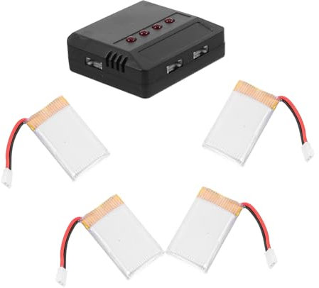 JOINPAYA 4 7 V 800 Mah Wiederaufladbare Lipo-akkus Und Ladegerät Für X5c X5sw H5c -