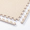 30x30cm Foam Puzzle Play Mat,10 Pack Interlocking Floor Tiles for Home Gym,Bedroom Crawling Mats Non-slip Interlocking Carpet Soft Area Rug (Beige,1.2cm Thick)