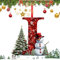Weihnachtsbaumschmuck Anhänger, A bis Z Ornament Buchstaben Dekorativ, 26 Buchstaben Weihnachtsschmuck, Acryl Buchstaben Weihnachtskugel Hängende Buchstabe Weihnachtsbaumschmuck Supplies