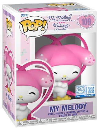 Pop! Sanrio: My Melody 50th Anniversary - My Melody - Amazon Exclusive - Collectable Vinyl Figure - Gift Idea - Official Merchandise