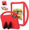 Funda para tablet Lenovo K11 pulgadas 2024/B11 (2024) para niños, duradera, ligera, a prueba de golpes, funda protectora con asa para Xiaoxin Pad 2024 de 11 pulgadas TB-331FC, color rojo