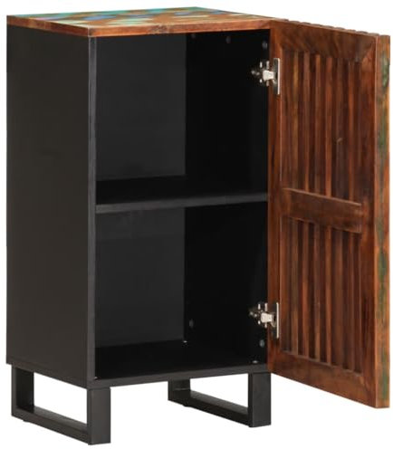 HETFTJN Werkstatt Organizer Medikamentenschrank Apothekerschrank Büroschrank - Sideboard 40x34x75 cm Massivholz Akazie für Arbeitszimmer Outdoor Balkon Büro